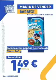 Folheto Casa Cheia Página 11: Bolinhos com pepitas de chocolate alteza €1,49