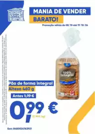 Folheto Casa Cheia Página 6: Pão de forma integral Alteza €0,99