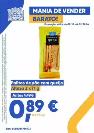 Folheto Casa Cheia Página 7: Palitos de pão com queijo Alteza €0,89