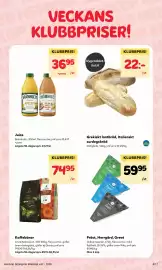 MatArket reklamblad vecka 42 Sida 4: Dafgårds grekiskt lantbröd italienskt surdegsbröd €22,00, Präst, Herrgård, Grevé €59,95