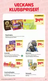 MatArket reklamblad vecka 42 Sida 5: Flerpacksglass €34,95, Garant frysta bär €15,00
