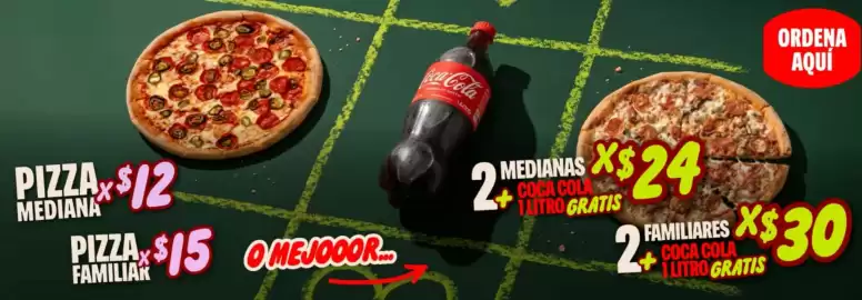 Catálogo Papa John's Página 1