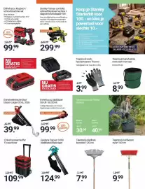 Inter Chalet folder Pagina 6: Talentools tuinafvalzak €8,99, Einhell systeemkoffer E-case tower €109,99