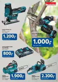Davidsen tilbudsavis Side 5: Makita Kædesav 18 V DUC254Z €1.900,00, Makita stiksav 18 v €1.200,00