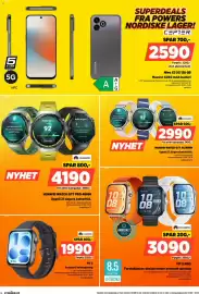 POWER kundeavis uke 42 Side 14: Huawei Fit 5 Pro €3.090,00, Huawei Watch GT7 Pro 46MM €4.190,00