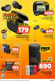 POWER kundeavis uke 42 Side 21: Jbl bluetooth-høyttaler ai sound boost €690,00, Jbl true wireless ørepropper €1.499,00