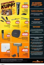 POWER kundeavis uke 42 Side 24: Point Ryggmassasjeapparat €699,00, Babyliss hårføner €499,00