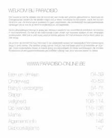 Paradisio folder Pagina 2