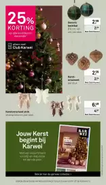 Karwei folder Pagina 27: Decoris kerstbal €2,99, Kerstornament €2,99