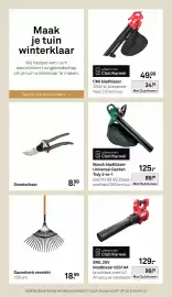 Karwei folder Pagina 50: Bosch bladblazer universal garden tidy 3-in-1 €89,99, Gazonhark verzinkt €18,59