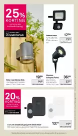 Karwei folder Pagina 54: Massive tuinspot Puled €27,37, Q-Link draadloze gong met beldrukker €11,03