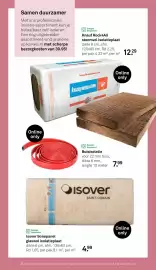 Karwei folder Pagina 60: Isover Sonepanel glaswol isolatieplaat €4,99