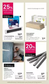 Karwei folder Pagina 61: Buisisolatie €0,71, Métisse katoenisolatie €14,39