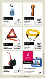 Karwei folder Pagina 62: Carpoint sleepkabel €18,89, Ruitensproeivloeistof €7,99