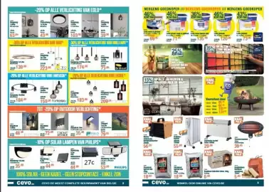 Cevo folder Pagina 2: Convector kachel turbo 2000w €29,99, Wandlicht 6x8w €72,00