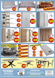 Budget Meubelen folder Pagina 4: Kleerkast Artisan Oak €571,00, Slaapbank €779,00
