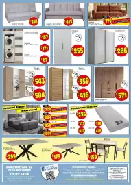 Budget Meubelen folder Pagina 4: Kleerkast Artisan Oak €571,00, Slaapbank €779,00