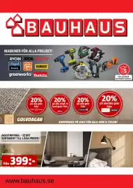Bauhaus reklamblad Sida 1: Akustikpanel €399,00