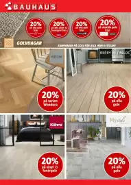 Bauhaus reklamblad Sida 5: BAUHAUS 20% på alla golv från BERRY ALLOC 20% på alla vinyl- & fanérgolv från Kährs 20% på alla