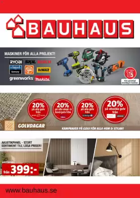 Bauhaus (giltig till och med 25-10)