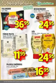 Matvärlden Tensta reklamblad vecka 42 Sida 6: Garant färsk pasta €11,95, Rydbergs Sås €24,95