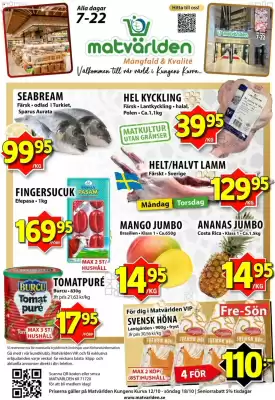Matvärlden Tensta (giltig till och med 18-10)