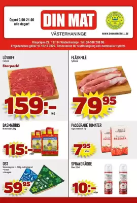 Din Mat (giltig till och med 18-10)