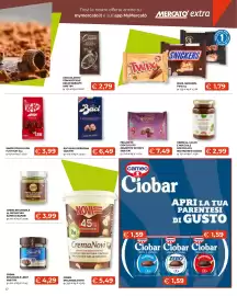 Volantino Mercatò Extra Pagina 17: Baci Bijou Perugina vari tipi €6,49, Crema spalmabile Novi €5,49