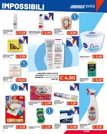 Volantino Mercatò Extra Pagina 19: Tovaglioli trapuntati 2 veli Foxy €0,98, Linea per capelli Elvive €4,90