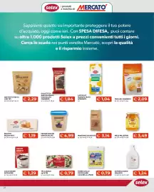 Volantino Mercatò Extra Pagina 21: Latte UHT microfiltrato scremato selex €1,04, Panno giallo casa bella €0,79