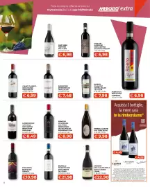 Volantino Mercatò Extra Pagina 9: Chianti Classico DOCG Faunae Frescobaldi €6,99, Lagrein Rosso €8,49