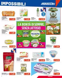 Volantino Mercatò Big Pagina 11: Tomini senza lattosio €2,49, Burro 100% da panna di centrifuga €1,89