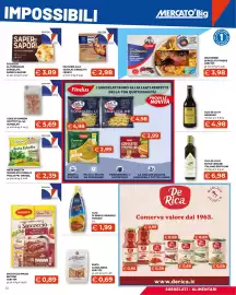 Volantino Mercatò Big Pagina 13: Olio di oliva Meriggio €4,98, Code di gamberi scottati €5,69