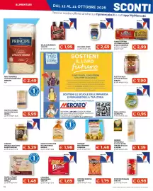 Volantino Mercatò Big Pagina 14: Filetti di tonno all'olio di oliva Rizzoli €3,99, Piadella toast mulino bianco €1,48