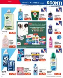 Volantino Mercatò Big Pagina 20: Anticalcare per lavatrice Calgon €4,59, Spuma di sciampagna Lana & Delicati €2,99