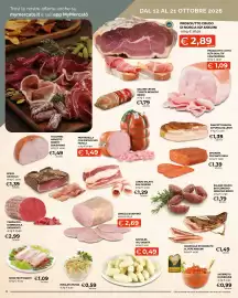Volantino Mercatò Big Pagina 4: Mortadella con pistacchio Favola €1,49, Tacchino arrosto Monte San Savino €1,49