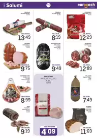 Volantino Eurocash Pagina 11: Schettino capocollo €12,89, Montevecchio prosciutto crudo riserva senza osso €8,99