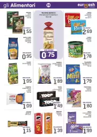 Volantino Eurocash Pagina 28: Togo latte €1,49, Pesoforma gallette vari tipi €1,80