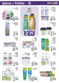 Volantino Eurocash Pagina 36: Infasil bagno vari tipi €1,77, Bluma saponetta fragranza cocco €0,25