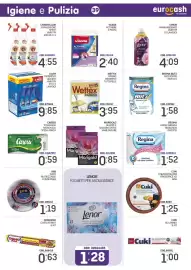 Volantino Eurocash Pagina 39: Tovaglioli monovelo Caress €0,59, Wettex Panno Pavimenti TuttoPelle €3,95