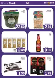 Volantino Eurocash Pagina 4: Emilia cioccolato fondente extra €1,99, Olive verdi grecia mammouth YMA €22,50