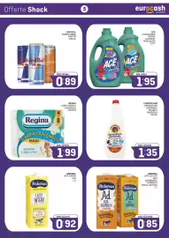 Volantino Eurocash Pagina 5: Ace candeggina gentile classica profumata €1,95, Regina carta igienica camomilla €1,99