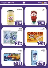 Volantino Eurocash Pagina 7: Caramelle anice granmenta la giulia €2,99, Findus bastoncini di merluzzo €2,65