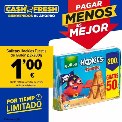 Cash Fresh (válido hasta el 18-10)