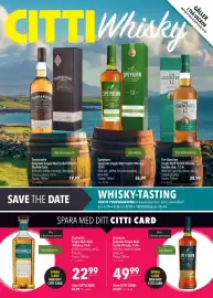 Citti reklamblad | Whisky Sida 1