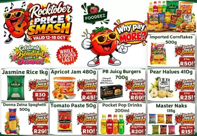 Foodeez catalogue week 42 Page 1: PB Juicy Burgers €69,00, Pocket Pop Drinks €20,00