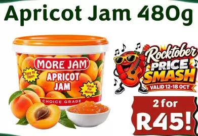 Foodeez catalogue week 42 Page 3: MORE JAM APRICOT JAM €45,00