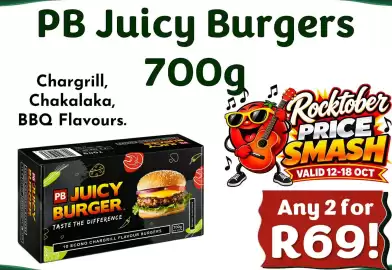 Foodeez catalogue week 42 Page 8: PB Juicy Burger €69,00