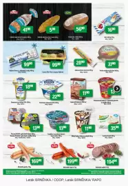 Brněnka leták Strana 2: Lipánek lakaový €1.190,00, Valašská smetanový jogurt jahoda a vanilka €127,00