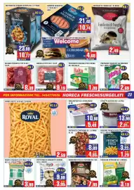 Volantino Immenso Cash Pagina 23: Fagiolini extra fini Orogel €3,19, Kebab misto pollo e tacchino AIA €7,99